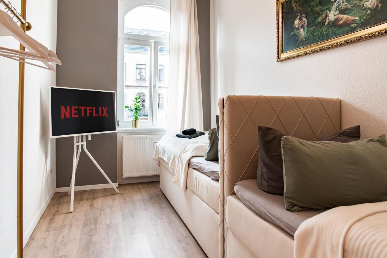 The Grande Kassberg Apartment - Balkon, Netflix, Nespresso, Zentral Chemnitz Zewnętrze zdjęcie